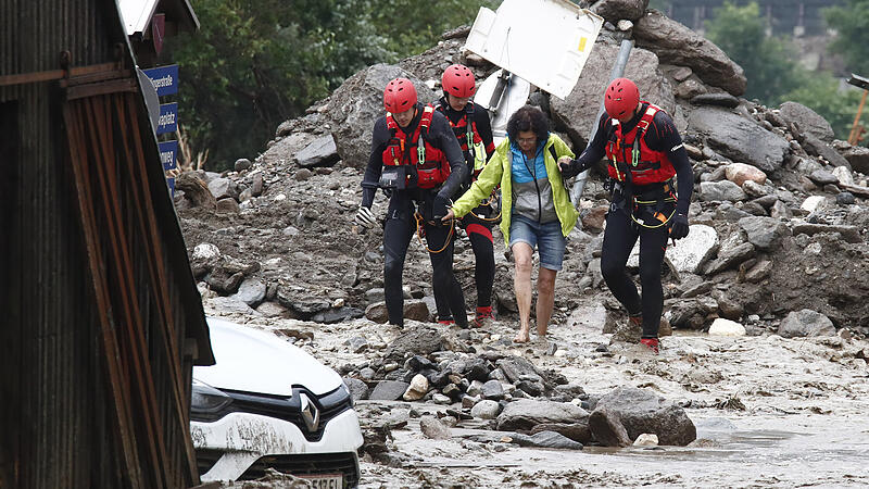 Überflutungen, Vermurungen: Die heftigen Unwetter forderten einen Toten in Kärnten