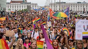 Die erste "Pride Parade" im Salzkammergut