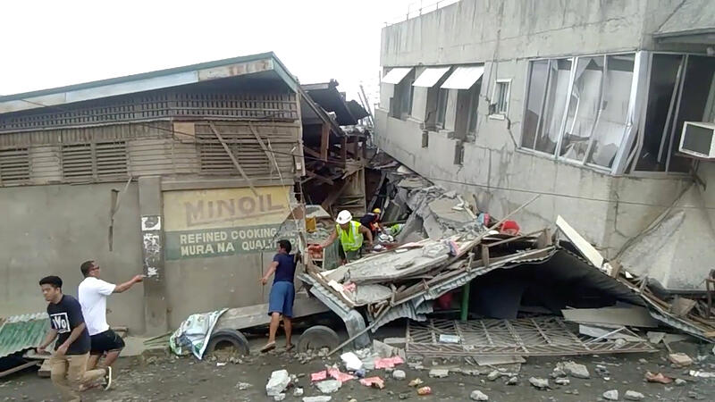Mehrere Tote bei Erdbebenserie auf den Philippinen