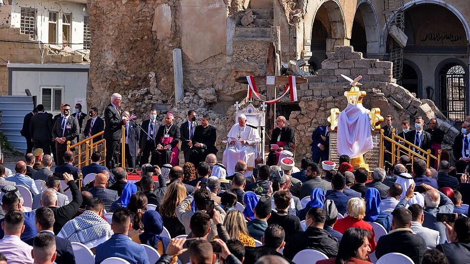Der Papst warb im Irak für Vielfalt und Verständigung