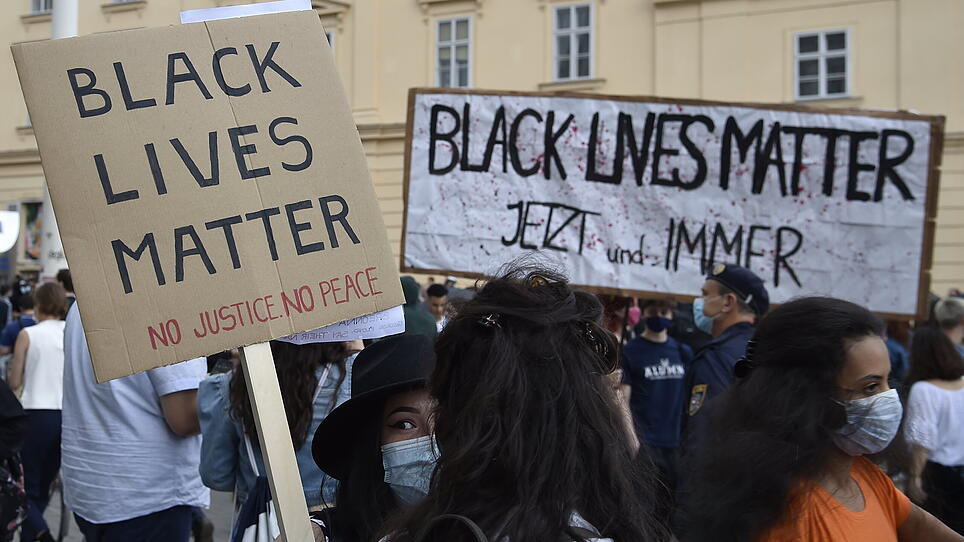 WIEN: KUNDGEBUNG "#BLACKLIVESMATTER"
