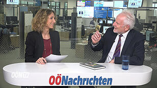 50 Jahre Internet: OÖN-TV Talk mit Bruno Buchberger