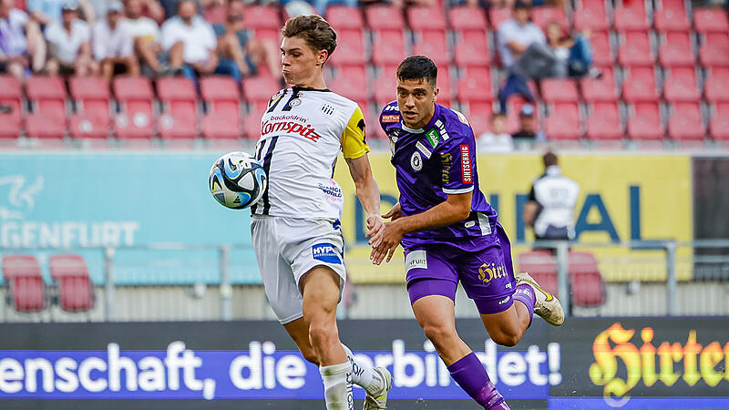 Football: LASK remains third after victory in Klagenfurt, Linz-Altach 1-1