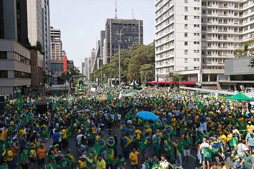 BRAZIL-POLITICS-INDEPENDENCE DAY-DEMONSTRATION-PRO-BOLSONARO