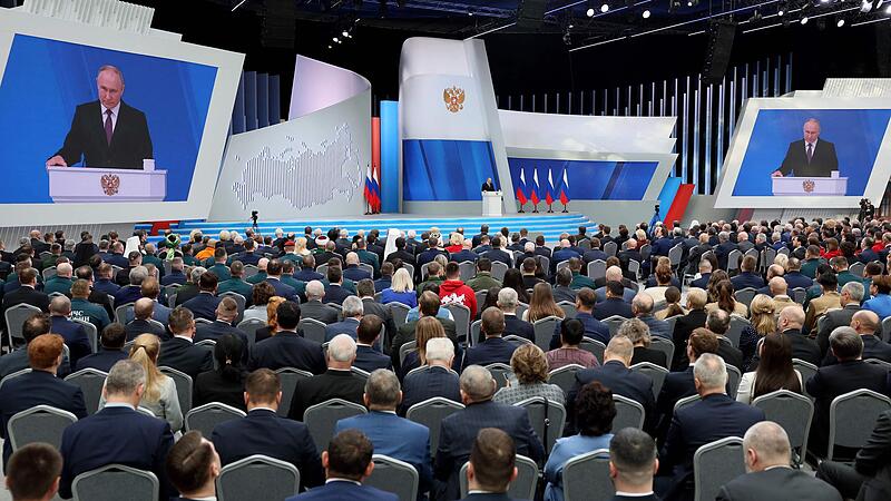 Putin beschwört die Einheit Russlands: "Wir sind eine große Familie"