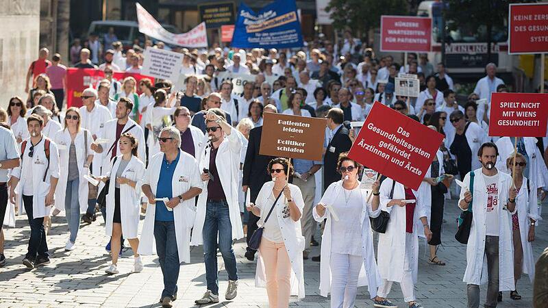 Ärzte drohen mit Volksbegehren und Generalstreik