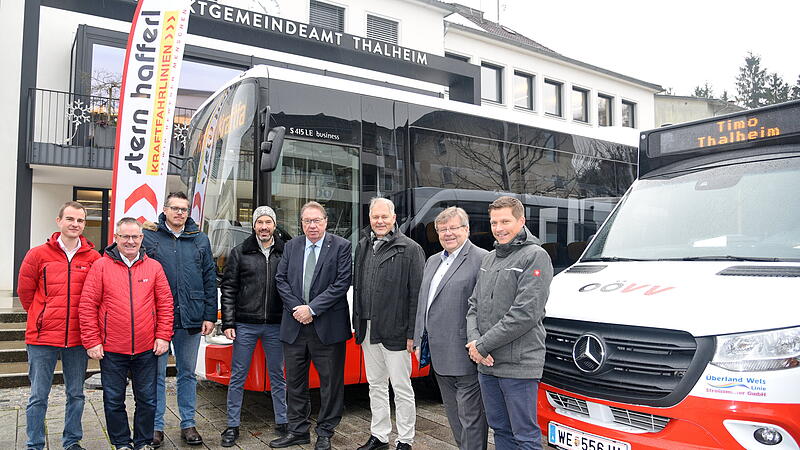 Nahverkehr: Thalheims neuer Ortsbus und erste Direktverbindung nach Steyr