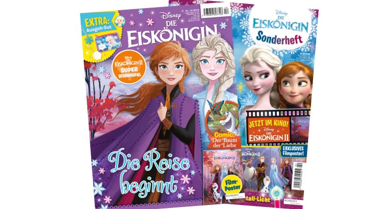 "Die Eiskönigin": Magazin und Sonderheft gewinnen