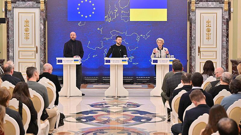 Weitere Hilfen für die Ukraine, aber kein starrer Zeitplan für EU-Beitritt