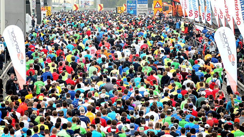 Ein Podest mit drei Nationen: Linzer Marathon wurde zum "Länderspiel"