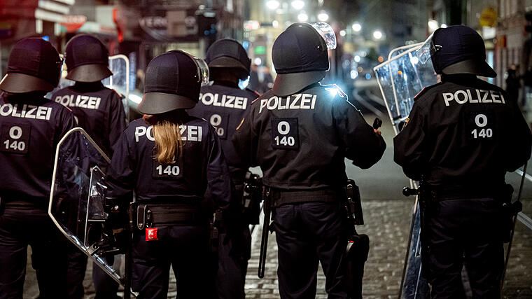 Polizei-Großeinsatz in der Linzer Innenstadt