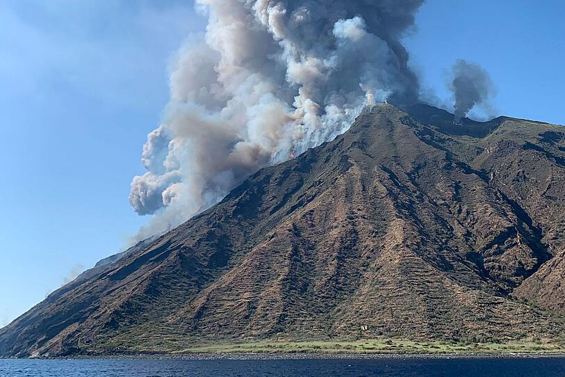 Vulkanausbruch Stromboli