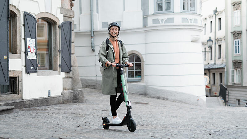 E-Scooter- Verleih startet in Linz
