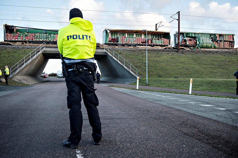 Mindestens sechs Tote bei Zugunglück in Dänemark