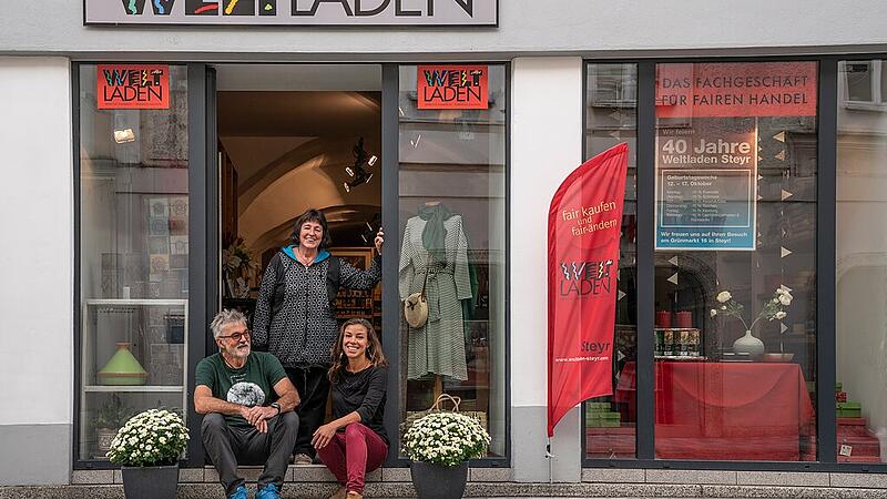 Fairer Handel seit 40 Jahren: Weltladen Steyr feiert Geburtstag