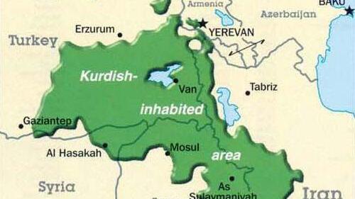 Kurdisches Siedlungsgebiet