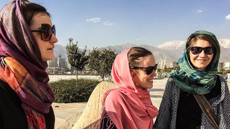 Die Band "Fräulein Hona" begeisterte bei Konzerten in Teheran die Musikfans