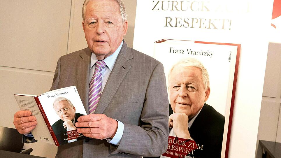 Vranitzky fordert "zurück zum Respekt"