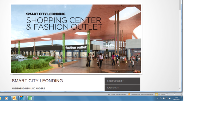 Aus Uno Shopping soll Smart City Leonding werden