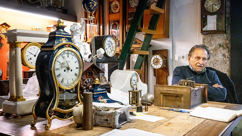 Uhrmachermeister, der seine Zeit nicht vergeudete Friedrich schmollgruber (1935 - 2022) Von Hannes Fehringer