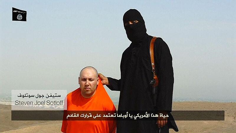 IS-Terrormilizen zeigen in schaurigem Video Enthauptung eines Journalisten