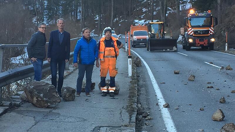 Land OÖ verspricht nach dem Felssturz in Ebensee weitere Sofortmaßnahmen