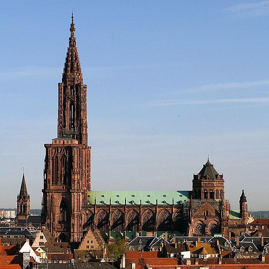5. Straßburger Münster (F) 142 Meter