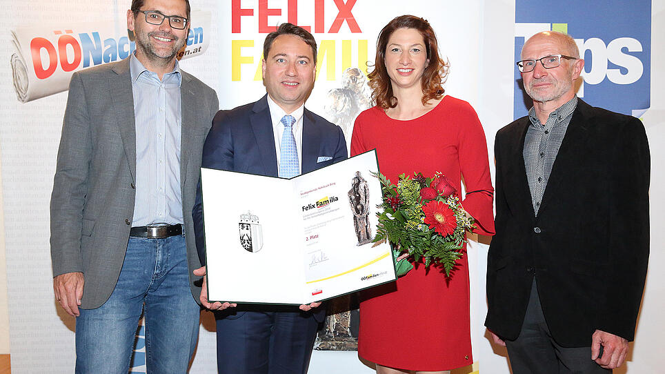 Haus der Familie mit dem "Felix Familia" belohnt