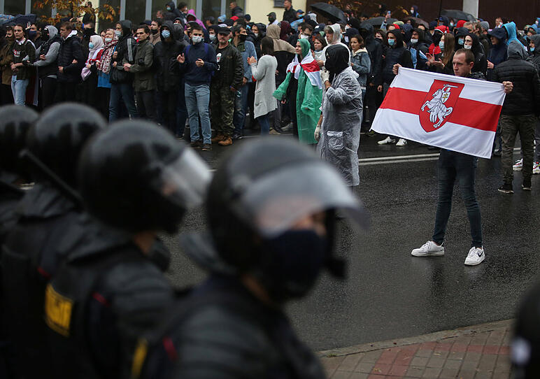 Weißrussland: Mehr als 600 Festnahmen bei neuen Massenprotesten