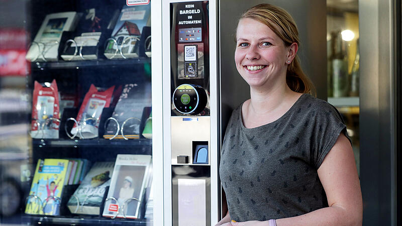 Ein Automat, der Lesestoff liefert: "Zuerst musste ich schon schmunzeln"