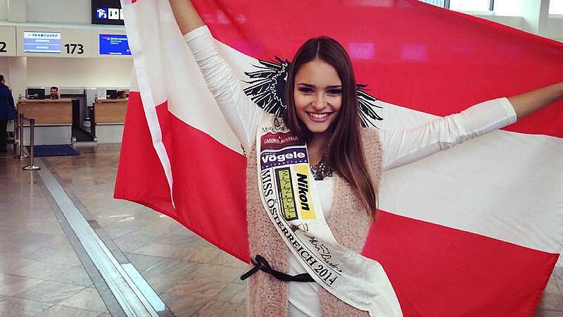 Julia Furdea bei Miss-World-Wahl