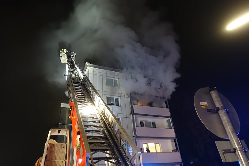 Brand in Wohnhaus in Linz-Urfahr