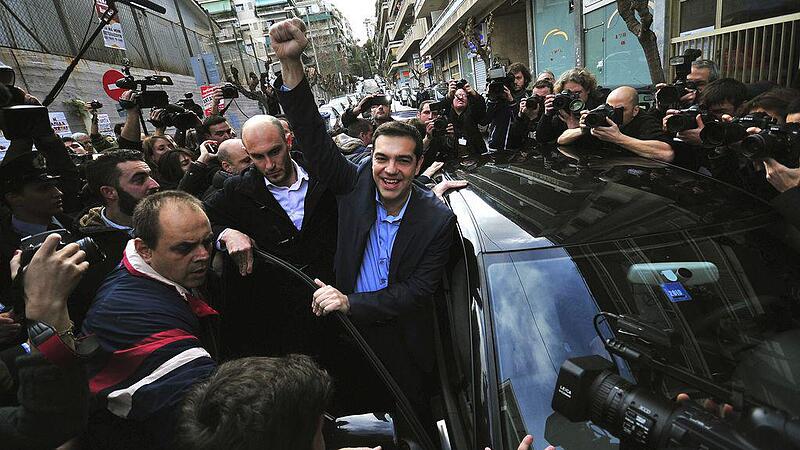 Alexis-Tsipras-Linksbündnis "Syriza" triumphiert bei Griechenland-Wahl