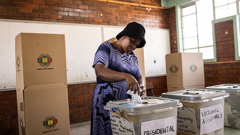 Presidential election in Zimbabwe: 39 election monitors arrested
