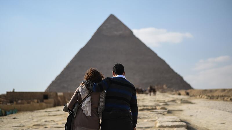 Ägypten Touristen Urlaub Urlauber