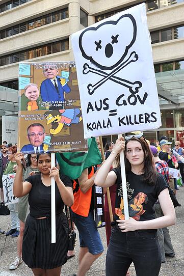 Demonstrationen gegen Australiens Regierung