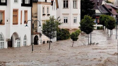 Hochwasser: Sat.1 warb mit Bild aus Steyr um Spenden