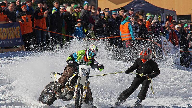 Gosauer Holzknecht-Skijöring war ein voller Erfolg