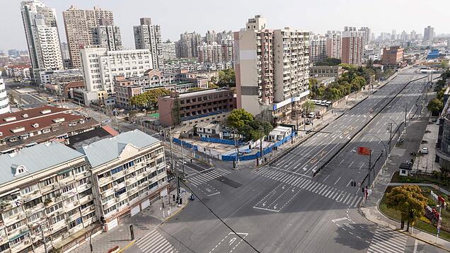 Ausgestorbene Millionenstadt: Shanghai im Lockdown