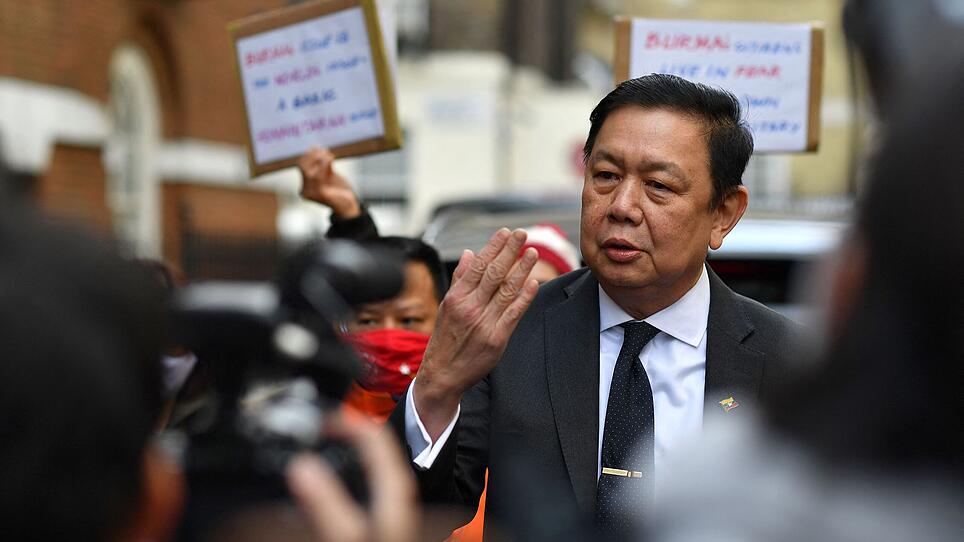Myanmar setzte eigenen Botschafter in London auf die Straße