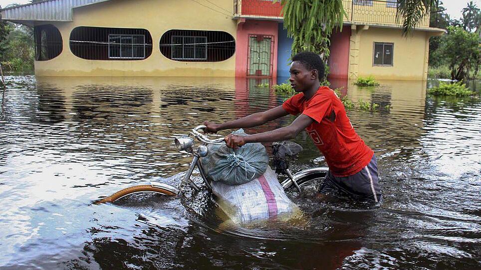 Heftige Überschwemmungen in Niger