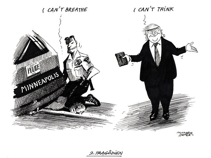 OÖN-Karikatur vom 3. Juni 2020