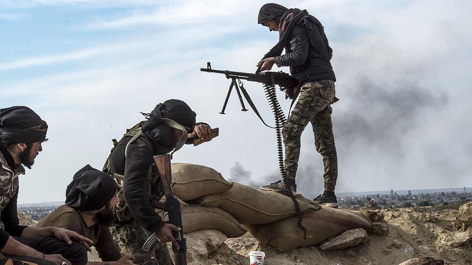 Die Terrormiliz IS ist in Syrien fast vollständig besiegt