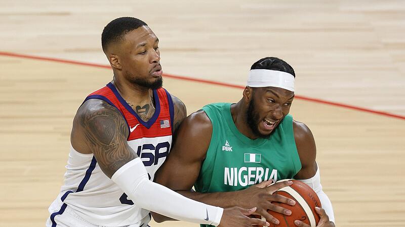 Nigeria entzaubert US-Basketballer