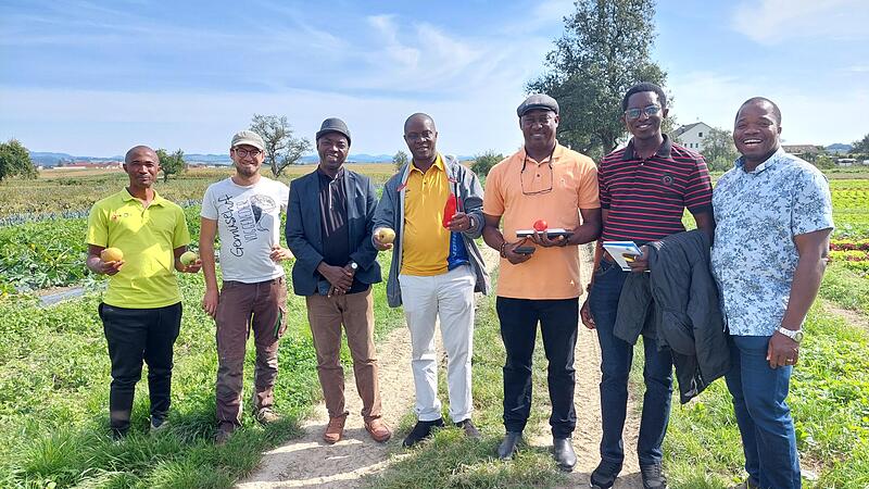Landwirte gaben ihr Wissen an Gäste aus Nigeria weiter