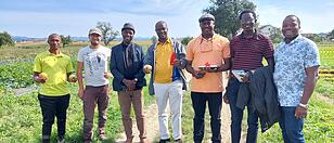 Landwirte gaben ihr Wissen an Gäste aus Nigeria weiter