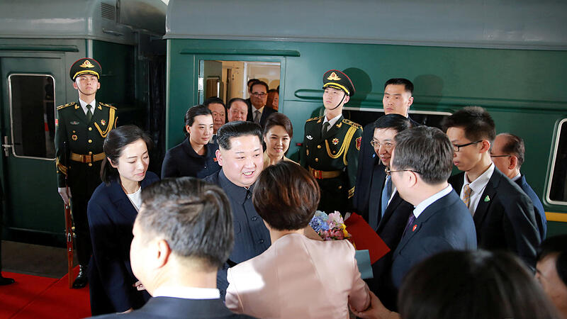 Kims geheimer Besuch in China