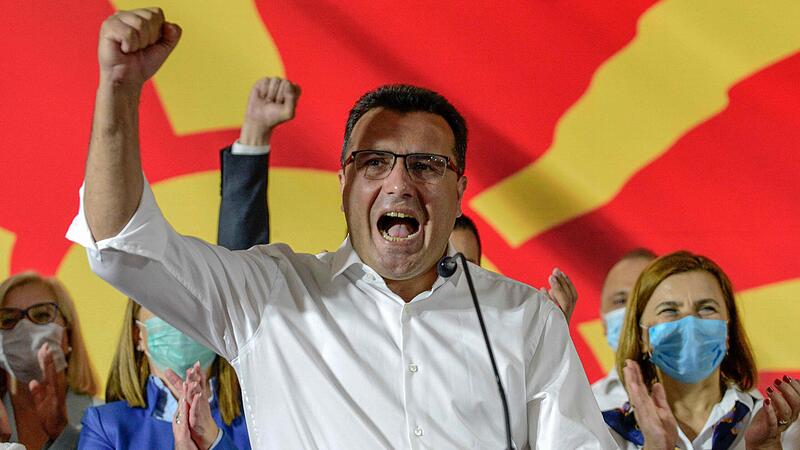 Sozialdemokraten in Nordmazedonien vorne