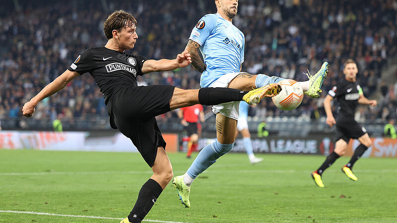 Sturm Graz trotzte Lazio Rom ein 0:0 ab