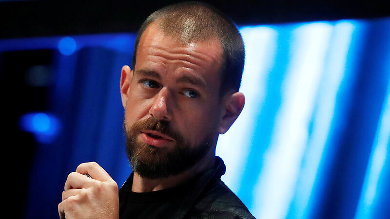 FILE PHOTO: Jack Dorsey, CEO and co-founder of Twitter and founder and CEO of Square, speaks at the Consensus 2018 blockchain technology conference in New York City